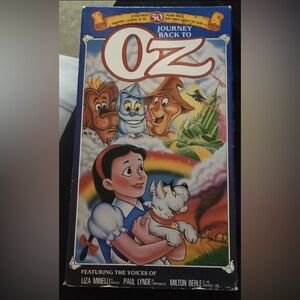 Journey Back to Oz Cartoon VHS